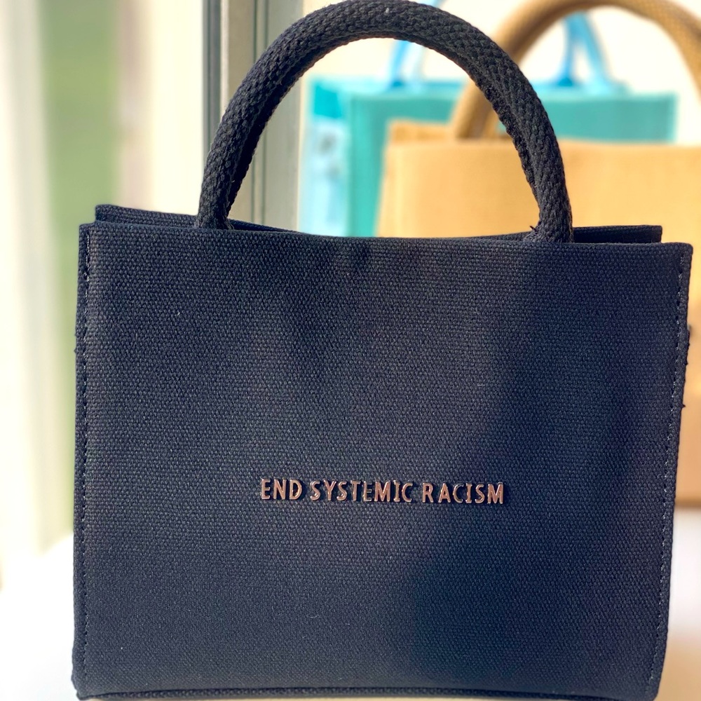 Brandon Blackwood Black Canvas ESR Tote